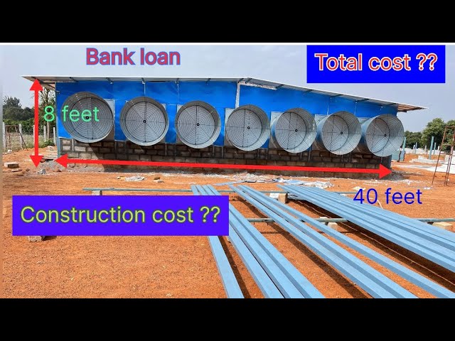 How to build low cost ec poultry farm and construction cost,total cost @IndianFarmer