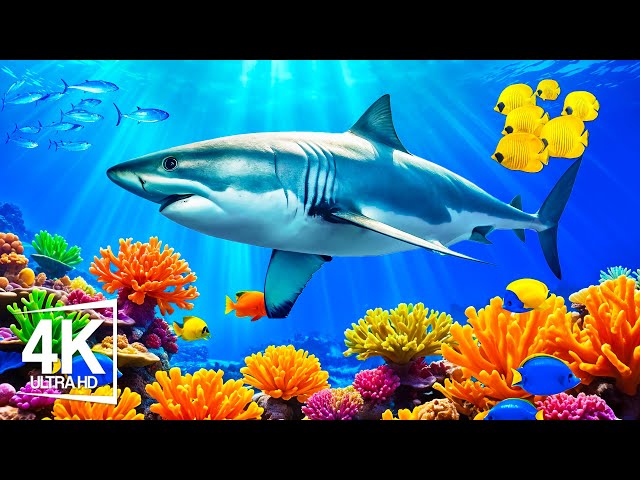 Hidden Worlds Beneath The Surface Sea 4K VIDEO (ULTRA HD) - The Best 4K Sea Animals For Relaxation