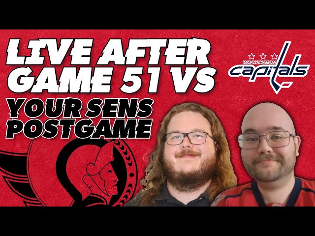 Senators & Capitals Rematch! | Reaction, Analysis, & Highlights | Jan. 30, 2025