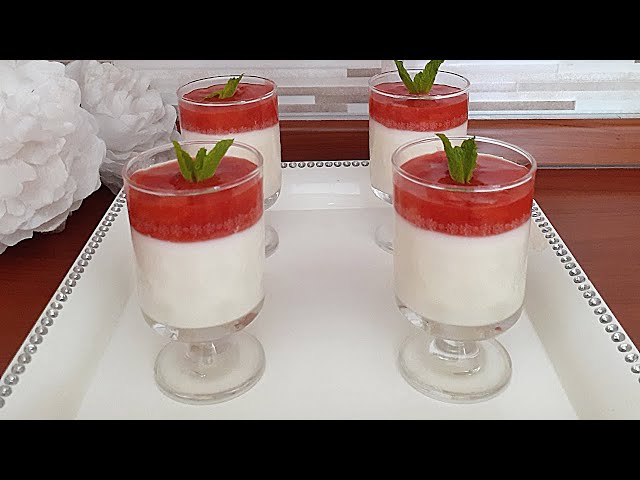 Do you have strawberries? Make this fabulous dessert in 5 minutes! Gelatin-free # 5