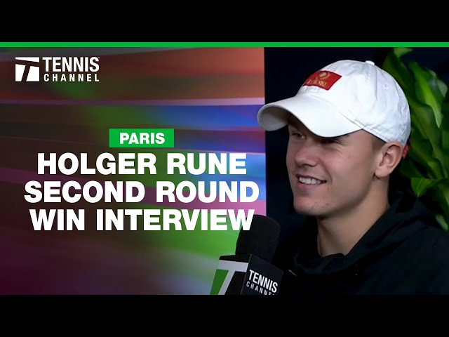 Holger Rune Shares Leg Day Workout Secrets | 2024 Paris Second Round Interview