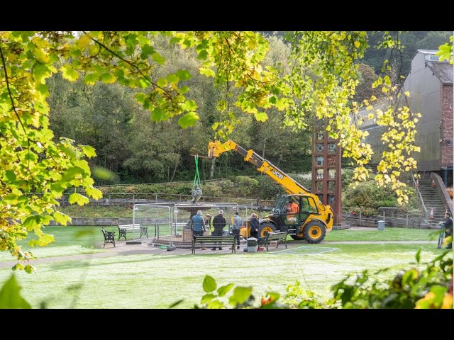 Conserving the Boy & Swan Fountain - Part 1