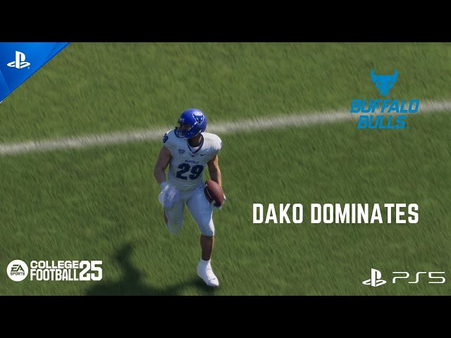 EA Sports College Football 25 | Dako Forbes Dominates the Competition! EPISODE # 2