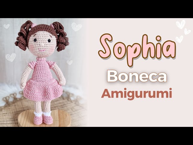 AMIGURUMI DOLL Crochet Complete Class Step by Step