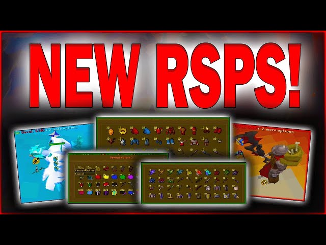 Snow RSPS - A Super Unique Revision With LOADS Of New Custom Armours and Weapons! + Giveaway