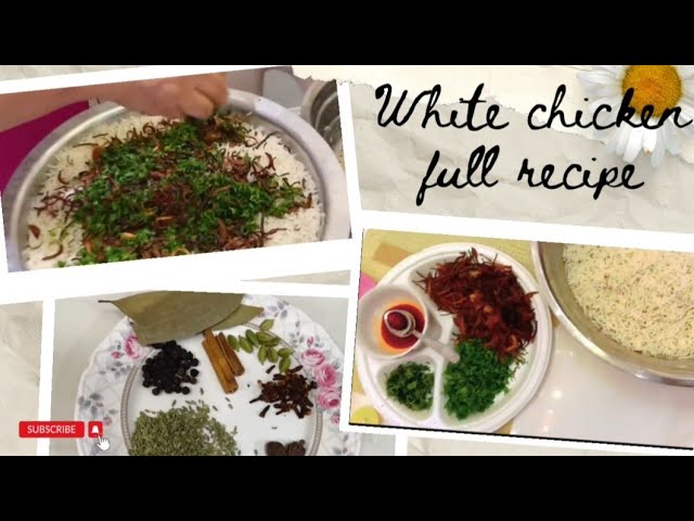 Delicious White Chicken Dum Biryani Recipe By Dipika  Kakkar Ibrahim #biryani ##rupaliprajapati