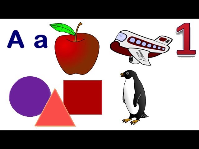 Kids Educational All in One | Alphabets, Numbers, Shapes, Colors, Animals & many more | Kids School