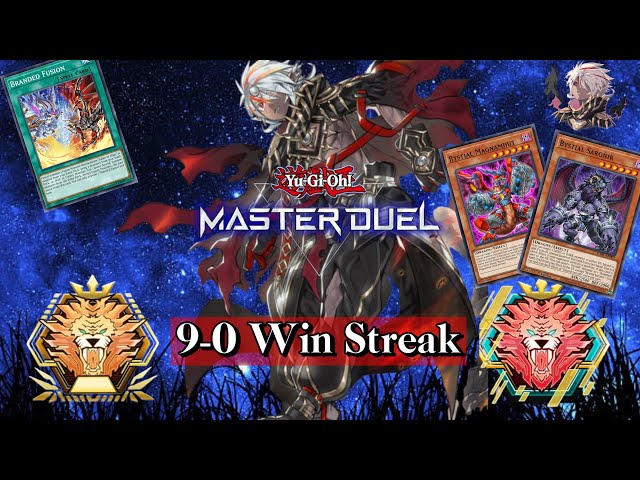 9-0 WIN-STREAK!! Branded (All Games)- Master Ranked Replays | Yu-Gi-Oh! Master Duel [Intense Duels]