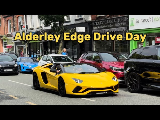 Alderley Edge Summer Drive Day - August Bank Holiday 2024 - Ferrari 812 Comp and So Much More!