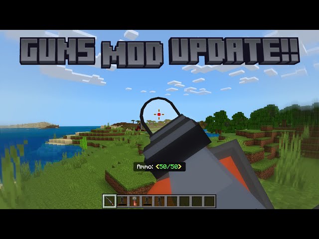 Minecraft GUNS MOD Update!! – Simple Arsenal News | Minecraft Bedrock