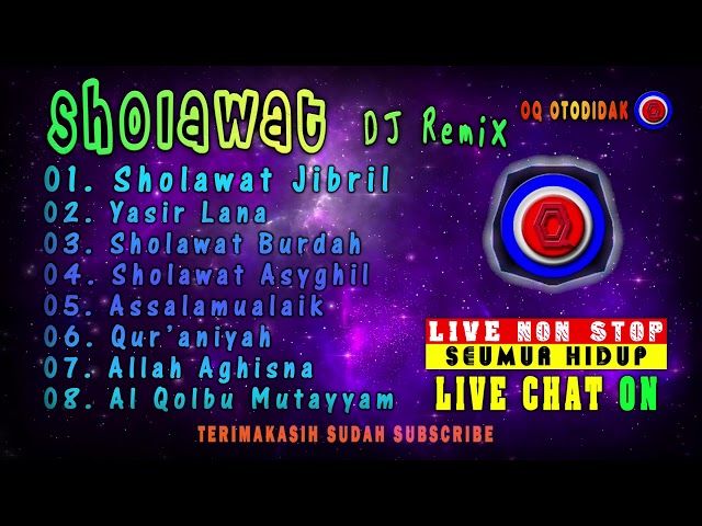 🟢 DJ REMIX - SHOLAWAT Live Non Stop