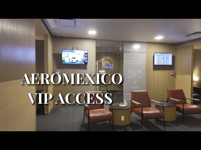 Experience the LUXURY of AeroMexico's Salon Premier!