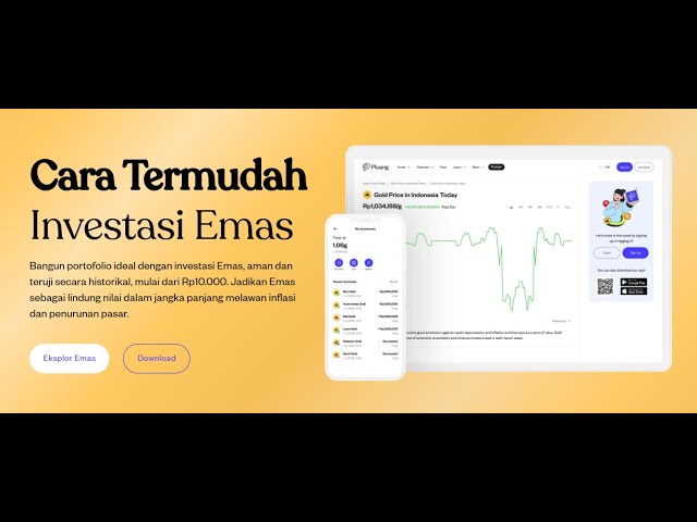 Aplikasi Investasi Emas Online Aman & Cuan, Pluang