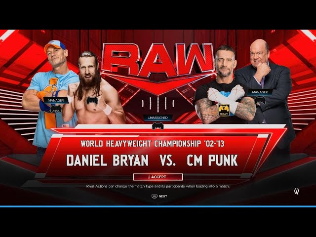 CM Punk vs Daniel Bryan, Undisputed WWE Championship