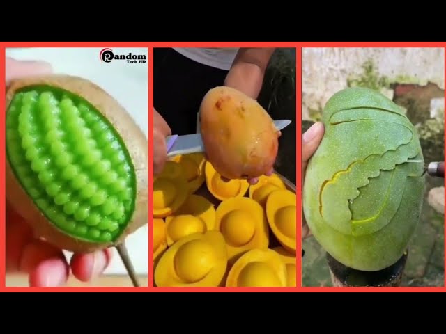 🔥 Farm Fresh Ninja Fruit Cutting #1 | Oddly Satisfying Fruit Ninja | Subscribe for more videos