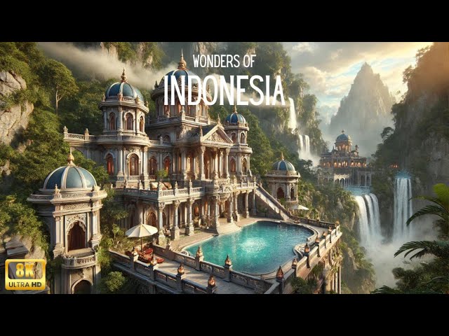 Wonders of Indonesia | The Most Amazing Places in Indonesia | Travel Video 8K