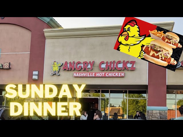 How was our Sunday Dinner at Angry Chickz (Nashville Hot Chicken)? || SanJose || California || Vlog8