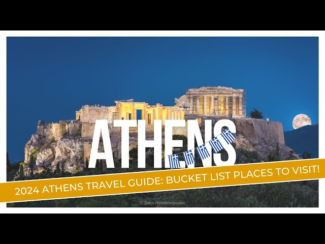 Bucket List Places To Visit In Athens, Greece 4K | 2024 Travel Guide! Top Things to do in Athens!