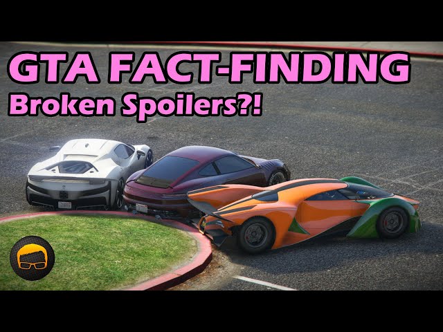 Broken Cars?! How GTA Spoilers & Downforce Works - GTA 5 Fact-Finding №37