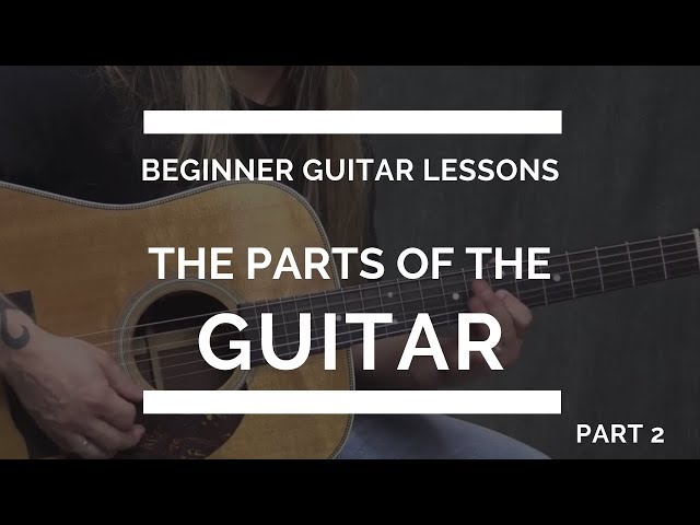 Parts of the Guitar (Acoustic and Electric) - Beginner Guitar Lesson #2