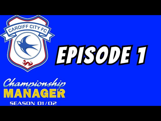 Cardiff City - Championship Manager 01/02