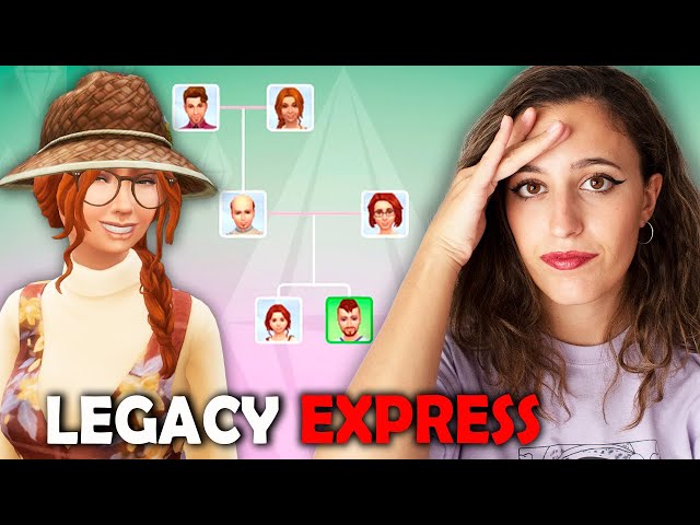 RETO LEGACY en 20 MINUTOS 😨 | Los Sims 4 GAMEPLAY en ESPAÑOL | Harou