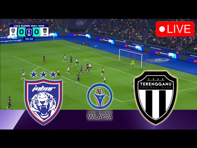 🔴JOHOR JDT VS TERENGGANU [LIVE] | MALAYSIA SUPER LEAGUE 24/25 Full Match Streaming Video PES 2021