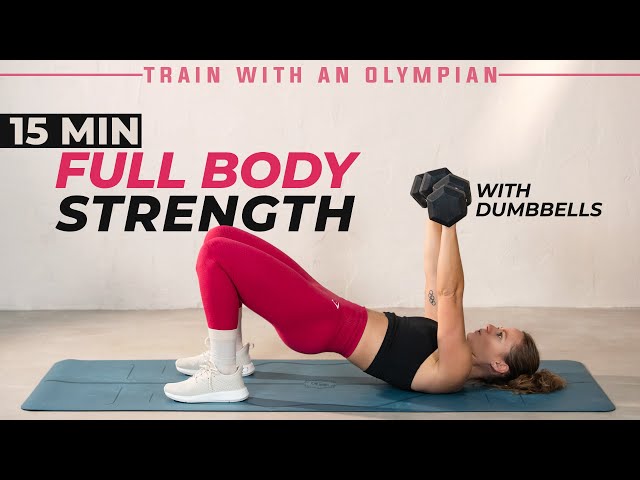 15 MIN FULL BODY DUMBBELL WORKOUT | Burn Fat & Build Muscle