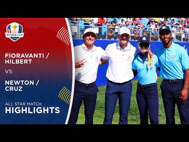 Kathryn Newton & Victor Cruz vs Leonardo Fioravanti & Garrett Hilbert | All Star Match | Highlights