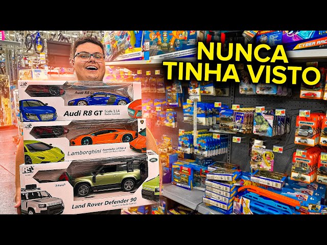 ACHEI CARRINHOS QUE NÃO TEM NO BRASIL! MINIATURAS INCRÍVEIS DO WALMART