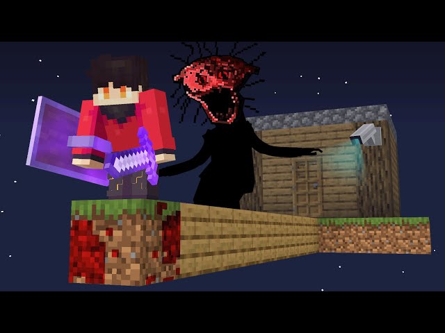 Surviving on ONE BLOCK with EVERY HORROR MOD in Minecraft (Episode 5)