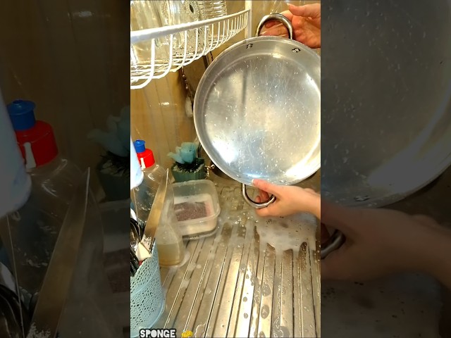 صحيح العمر واحد والرب واحد washing dishes 🧽 #asmrvideo #asmr #cleaning