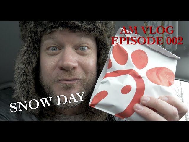 AM VLOG: Ep. 002 {SNOW DAY} Photography