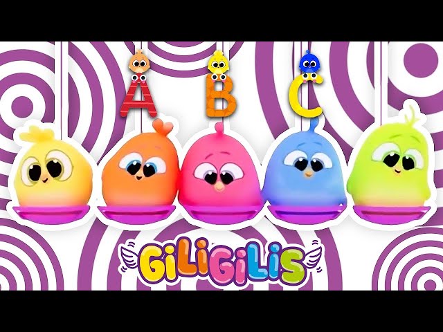 Learn ABC Phonics Shapes Numbers Colors | Preschool Learning Videos For 3 Year Olds | Giligilis