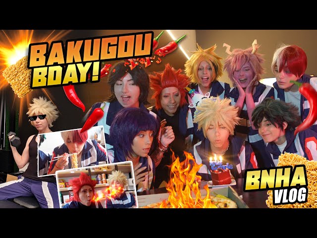 ¡SPICY BIRTHDAY!🌶️💥- A KACCHAN's Styled celebration day【BNHA VLOG 】