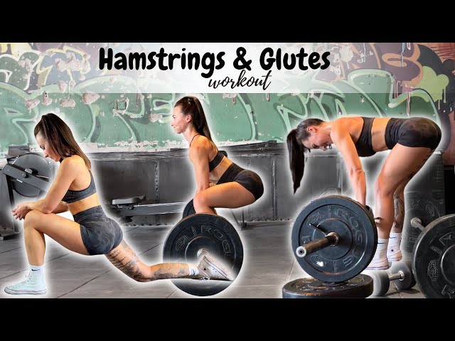 MY CURRENT HAMS & GLUTES WORKOUT | MORNING CARDIO | Lisafiitt