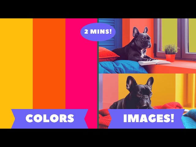 How to Perfectly Match Colors (Color Palette Prompting) in Your Images Using SREF in MidJourney