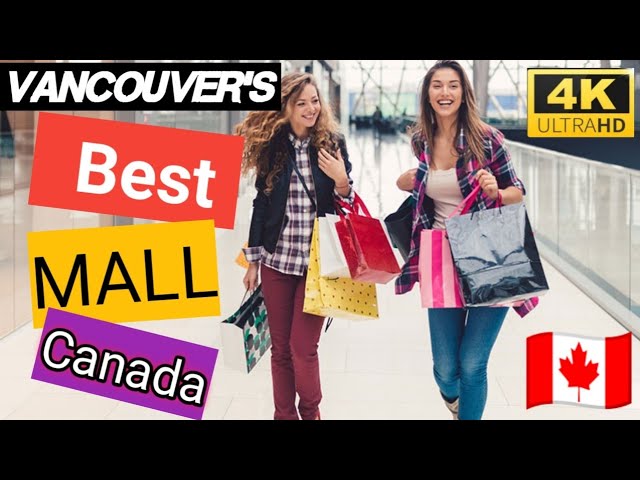 Vancouver's BEST Shopping Mall  | Vancouver Travel Guide SHOPPING IN VANCOUVER MALL#vancouver #walk