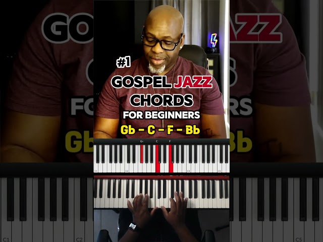 Gospel JAZZ Chords For Beginners | Piano Tutorial