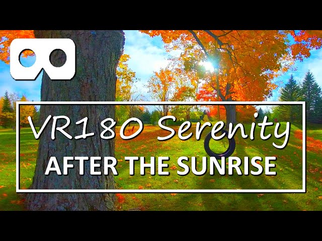 After The Sunrise: The Calm After The Sunrise in Virtual Reality. Find Inner Peace.