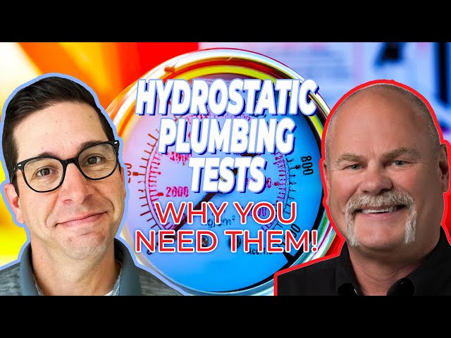 Terrified of HYDROSTATIC Plumbing Tests?!