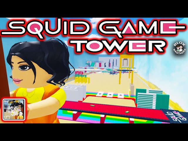 🔴 Squid Game Tower Run and Stop! As THANOS part 4! 🔴 #roblox #shorts #shortsfeed