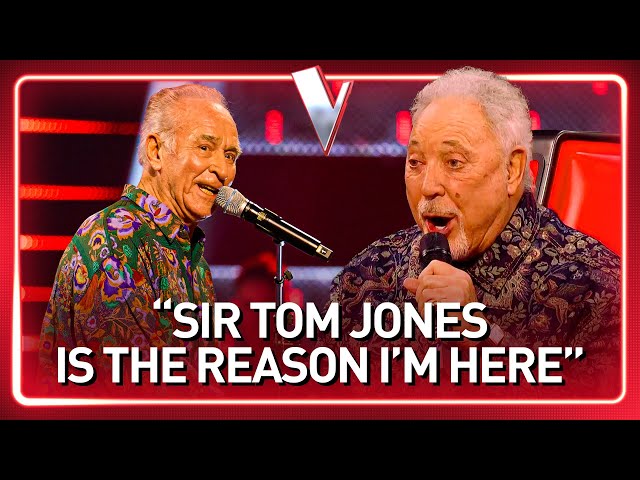 79-Year-Old ROCK N’ ROLL pianist plays with SIR TOM JONES on The Voice | Journey #384