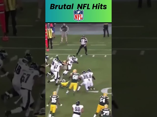 NFL Brutal Hit 💥 | #NFL #BigHits  #FootballHighlights #NFLHits #Tackles