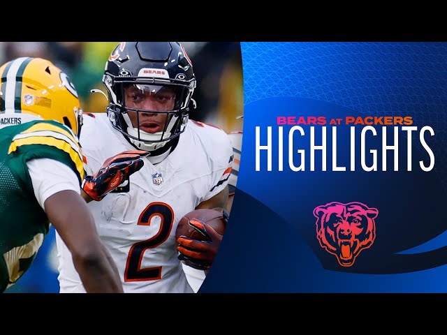 Chicago Bears Highlights vs. Green Bay Packers | 2024 Regular Season Week 18