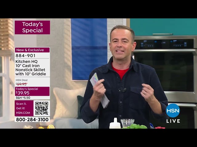 HSN | KitchenHQ featuring Chef Shahir 02.07.2025 - 05 PM