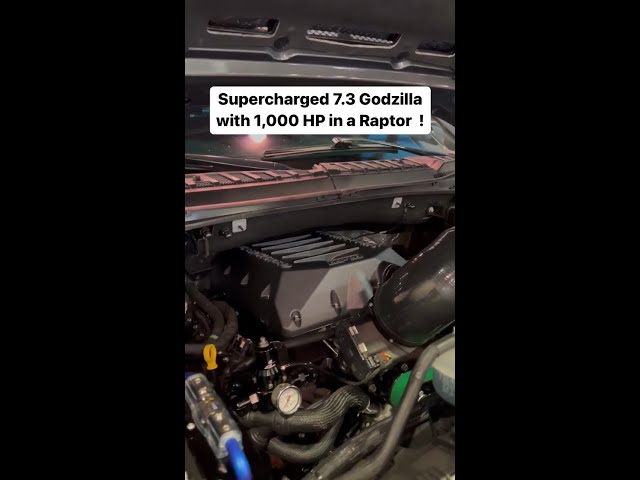 SUpercharged 7.3L Godzilla in a Ford Raptor?!!