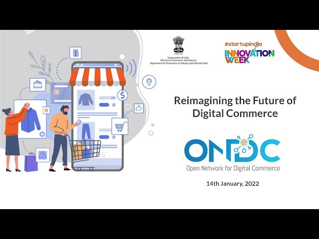 ONDC @ Startup India Innovation Week - An Example of a Transaction using ONDC