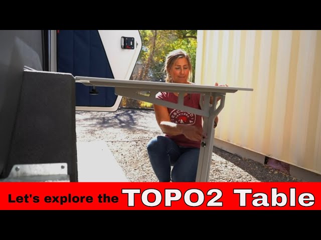 TOPO2 | Teardrop Trailer | Table