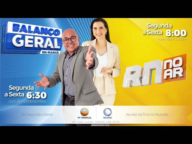 06/02/25 -  Balanço Geral Manhã com Alanzinho do Povo e RN no AR com Mara Godeiro